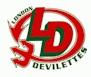 Logo for London Devilettes Girls Hockey Association
